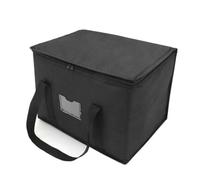 Borsa Per La Consegna,Catering Borsa Termica Borsa for pizza Borsa for consegna pasti Borsa nera pieghevole di ricambio da asporto Borsa termica calda e fredda 16L/28L/50L 1 pz Borsa for consegna cibo