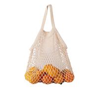 Borsa per la conservazione dei prodotti Pratica borsa per frutta e verdura Borsa pieghevole in rete cotone a rete
