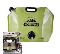 Borsa per la conservazione dell'acqua | Bottiglia d'acqua pieghevole 8 l, per l'idratazione esterna con rubinetto regolabile, per lo sport in bicicletta, escursionismo, campeggio, zaino da picnic