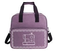 Borsa Per La Macchina Cucire - Copertura Della Cassa Del Sacchetto Di Immagazzinaggio | Organizzatore Di Multi-Tasche Con Cinghia In Fibbia E Scomparti Per Nozioni, Strumenti, Pedale Piedi, Forbici