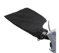 Borsa per la polvere per da tavolo, portatile, nera, per seghe da tavolo, con cerniera, accessorio leggero per seghe da banco