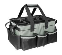 Borsa per la pulizia con maniglia, organizer versatile per detergenti, pratica borsa per il custode e la casa, soluzione robusta e spaziosa per utensili per la pulizia