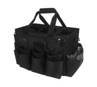 Borsa per la pulizia, pieghevole, traspirante, con manico e cinghia, impermeabile, pieghevole, per il posto di lavoro, il salone, il lavaggio 'auto, il bagno