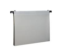 Borsa per la raccolta dei documenti da, Grey FCSTYLE | Borsa per cartelle sospese per schedario per ordinare documenti, carte, file, opere d ' arte, uso domestico