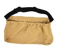 Borsa per la raccolta della frutta Borsa per attrezzi appesa in vita regolabile Raccolta a mani libere per giardinaggio Tessuto Oxford per esterni Leggero Resistente (Cachi)