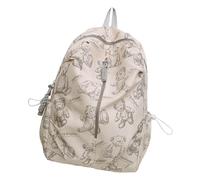 Borsa Per La Scuola Capacità Studenti Senior Junior Prenota Lo Zaino Orso Estetico Stampa Nylon Laptop Daypack Nylon