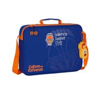 Borsa per la scuola Valencia Basket Azzurro Arancio [38 x 28 x 6 cm]