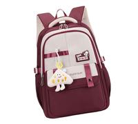 Borsa Per La Scuola Zaino Estetico Alla Con Tasche Multiple Per Uso Pratico Dello Zaino Multi Compartimento Delle Ragazze Medie E Universitarie