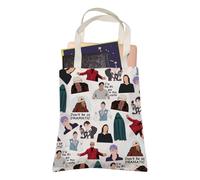Borsa per la spesa per appassionati di reality show televisivi I'm the #1 Guy in This Castle Tote Bag Gamers Green Cloak Lover regalo, Così drammatico, 35cm ( 13.78 inch ) * 38 cm ( 14.96 inch)