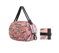 Borsa per la spesa pieghevole di grande capacità, ecologica, impermeabile, portatile, riutilizzabile, per viaggi, B, Taglia unica