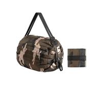 Borsa per la spesa pieghevole di grande capacità, ecologica, impermeabile, portatile, riutilizzabile, per viaggi, D, Taglia unica