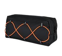 Borsa per la testa della bicicletta, borsa per manubrio della bicicletta, borsa a tracolla multifunzione riflettente, impermeabile, isolamento termico e freddo per carte
