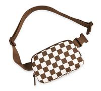 Borsa per la vita casual impermeabile di LEEAA SASSO DI ASTERNA CAMPIO TRENDY BACCA DEL TELEFONO (BRNORA)