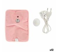 E_0002_S3631519 Gift Decor Borsa per l'Acqua Calda Elettrica Mani Rosa Plastica