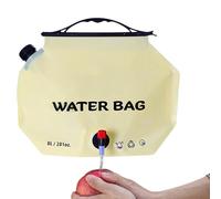 Borsa per l'acqua - Contenitore per la conservazione 'acqua da campeggio a tenuta stagna da 8 litri con rubinetto | Borsa idratante portatile per escursionismo, zaino in spalla, viaggi all'aria