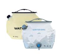 Borsa per l'acqua, contenitore pieghevole a tenuta stagna, 8 l, portatile, con maniglia, preparazione alle catastrofi e uso esterno, per escursioni, viaggi, giardino, campeggio, casa, prevenzione