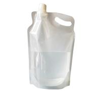 Borsa per l'acqua da escursionismo, borsa per l'acqua, bottiglia pieghevole piatta, ecologica, serbatoio di idratazione portatile per installazione su trail running, attrezzatura da avventura in