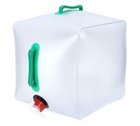 Borsa per L'acqua Pieghevole da 20 Litri con Rubinetto a Tenuta Stagna, Secchio Pieghevole Portatile per Barbecue All'aperto, Portaacqua Leggero E Salvaspazio
