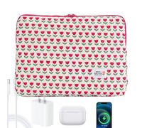 Borsa per laptop - Custodia per stampata ultra sottile, copertura per notebook con cerniera liscia, guscio morbido idrorepellente, design antigraffio | Protezione compatta per il trasporto in