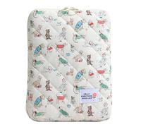 Borsa per laptop Custodia per tablet Borsa Modello cartone animato Manica da 11 pollici / 13/15 pollici Notebook imbottito trapuntato Pochette antiurto Protezione per laptop da viaggio