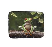 Borsa per laptop Custodia protettiva resistente agli urti Custodia per laptop Pace Tree Frog Custodia per il trasporto del computer Valigetta da 12 pollici