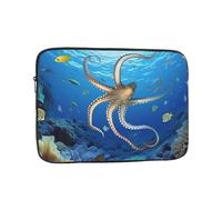 Borsa per laptop da 15 pollici impermeabile resistente agli urti custodia da trasporto per notebook biologia marina borsa leggera per computer