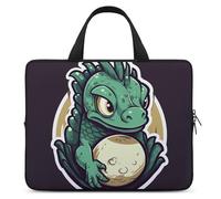 Borsa per laptop da 17 pollici Little Green Dragon's Egg Borsa per laptop per uomo donna Borsa per computer Borsa messenger per lavoro, Little Green Dragon's Egg, 17", Little Green Dragon's Egg, 17"