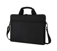 Borsa per laptop di grande capacità, antigraffio, resistente agli schizzi e ai graffi, in tessuto Oxford, Nero , Available in 13.3 inch (34 * 26 * 3cm) and 15.6 inch (40 * 30 * 3cm)