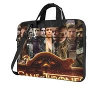 Borsa per laptop Game of Thrones, borsa a tracolla per laptop o tablet, elegante, resistente e realizzata in tessuto idrorepellente, 13, 14, 15,6