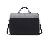 Borsa per laptop in nylon da 15,6/17 pollici borsa per uomini e donne protegge il tuo laptop e accessori borsa da viaggio d'affari, Nero , One Size