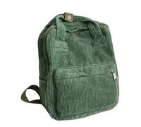 Borsa per laptop in velluto a coste, piccola borsa da viaggio leggera, elegante organizer per il trasporto scolastico, grande capacità con design di facile accesso, per viaggi casual per ragazze