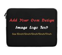 Borsa per laptop personalizzata personalizzata Aggiungi il tuo testo Logo Immagine Cartella da lavoro Custodia protettiva Antiurto Impermeabile Custodia per il trasporto