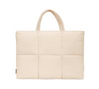 Borsa per laptop SELENCIA Vaya Puffy 16 ", Nylon, antiurto, antigraffio, impermeabile, Per Computer e laptop da 16 ", Dimensioni: A 30,5 cm, P 41 cm, L 5 cm, Beige