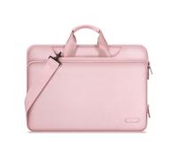 BORSA PER LAPTOP TECHPROTECT QN-107, 15-16", imbottita, impermeabile, scomparti multipli, Per Computer e laptop da 16 ", Rosa
