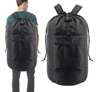 Borsa per lavanderia zaino per lavanderia impermeabile e servo tascabile, tracolla regolabile e sacco per lavanderia per camera da studente agente di viaggio