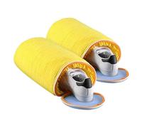 Borsa per lavatrice, 2 pezzi, traspirante, pieghevole, in ciniglia, per vestiti, reggiseni e scarpe da ginnastica, per proteggere le vostre scarpe, giallo., 23 x 17 cm, Vedi descrizione