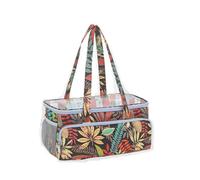 Borsa per lavoro a maglia, borsa per conservare e organizzare filati, lana, aghi, uncinetti, colore: blu