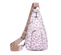 Borsa per le donne in pelle piccola marsupio borse a tracolla borsa a tracolla borsa da donna in pelle scamosciata messenger bag uomo, Argento, Taglia unica