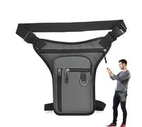 Borsa per le gambe - brsa per gamba | per motociclette | Uomo da motocicletta a renale | Tasca alla per motociclette e bici | con cintura con gamba con regolabile per portafo