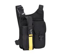 Borsa per le gambe, busta per utensili impermeabili, 10.24x7.09x1.97 pollici di coscia regolabile, borsa per utilità in stoffa di Oxford, per attrezzatura da esterno, festival per mountain bike da pes