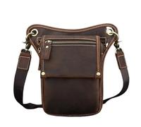 Borsa per le gambe motociclistiche, Marsupio, borse da gamba, borsa da gamba in pelle for moto, borse multifunzione(Color4)