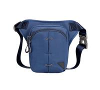 Borsa per le gambe motociclistiche, Marsupio da uomo, marsupio da esterno, marsupio da gamba(Dark Blue)