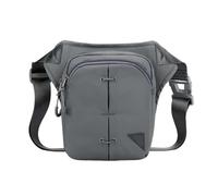 Borsa per le gambe motociclistiche, Marsupio da uomo, marsupio da esterno, marsupio da gamba(Grijs)