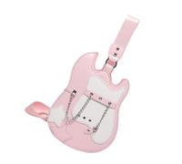 Borsa Per Le Spalle In Pelle Per Chitarra Chitarra Alla Alla Con Cinturino Regolabile E Decorazione A Catena Novità Delle Donne Borsetta
