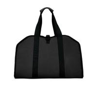 Borsa per legna da ardere impermeabile, grande capacità, per riporre la legna da ardere, per esterni, campeggio e camino, borsa per il trasporto di legna da ardere, resistente all'acqua, colore nero