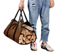Borsa per Legna Da Ardere in Tela Impermeabile, Borsa Portatile per Legna, Sacca