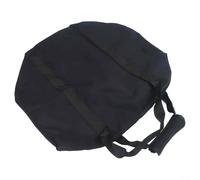 Borsa per legna da ardere in tela resistente, per tronchi, attrezzi e attrezzi da campeggio, colore: nero