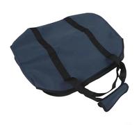 Borsa per legna da ardere in tela resistente, per tronchi, attrezzi e attrezzi da campeggio (grigio)