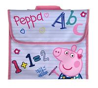 Borsa per libri da lettura per ragazze Peppa Pig Primary School, Lilla, One Size, Borsa per libri