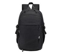 Borsa per libri per laptop, zaino per uomo - Zaino per bottiglia d'acqua da basket sportivo,Notebook Contenitore Bookbag portatile Multtifunzionale per voll, Nero , Se référer au descriptif, Fare